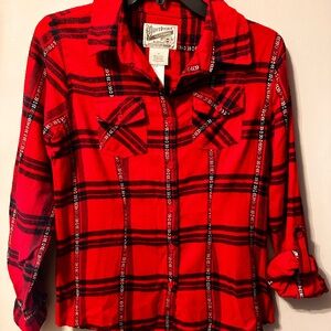Ladies Overdrive Flannel Shirt Small